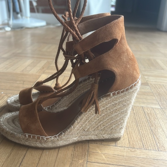 Joie Suede Platform Espadrilles
With Braided & Tassels - Picture 5 of 10